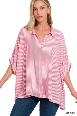2 Die For Oversized Button Up Top