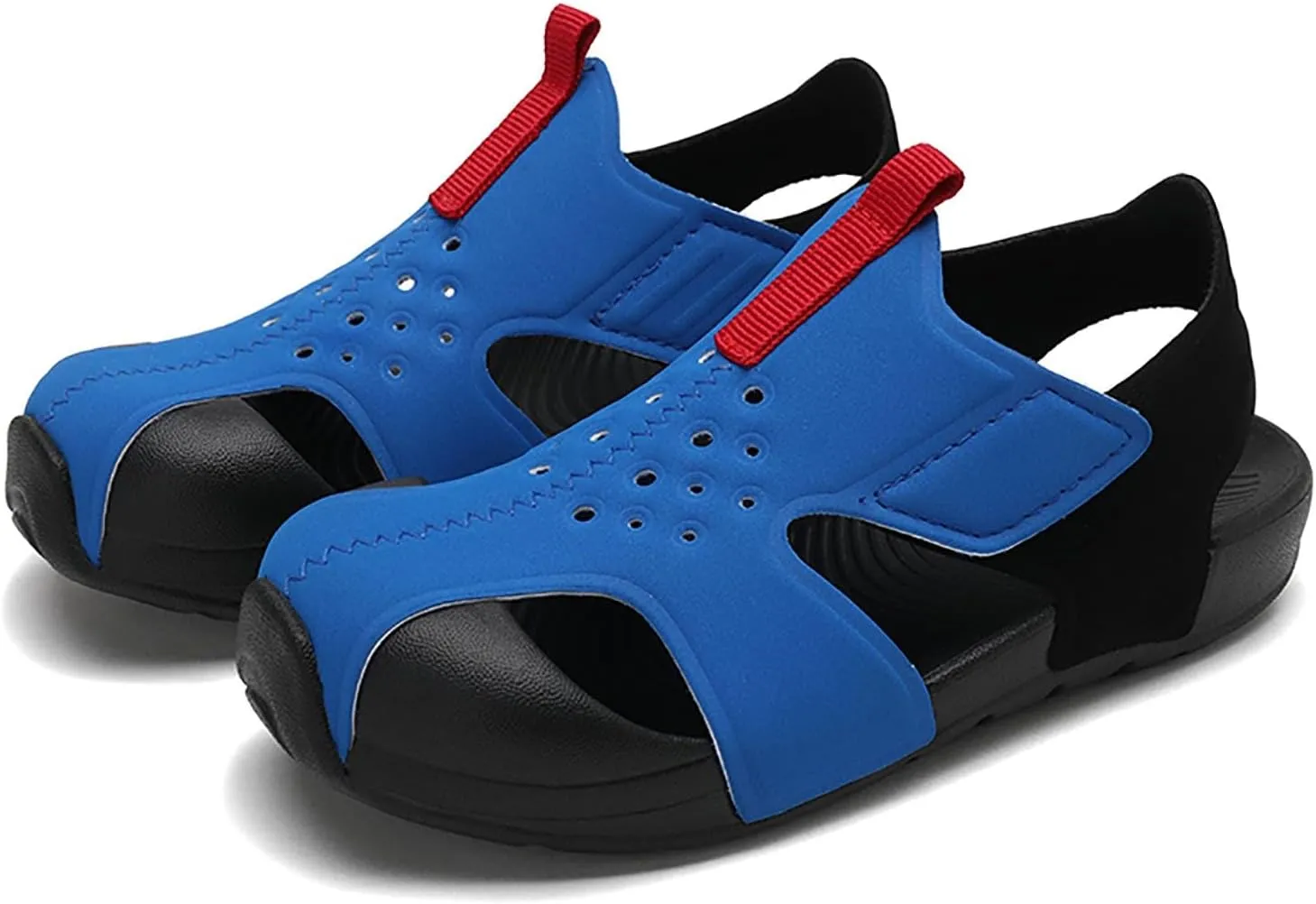 2025 Kids Sandals Breathable Indoor/Outdoor Sport Sneakers Comfortable Beach Vacation Slippers Fashion Boy Girls Non-Slip Walking Footwear with Ankle Strap Summer Slip-On Slides