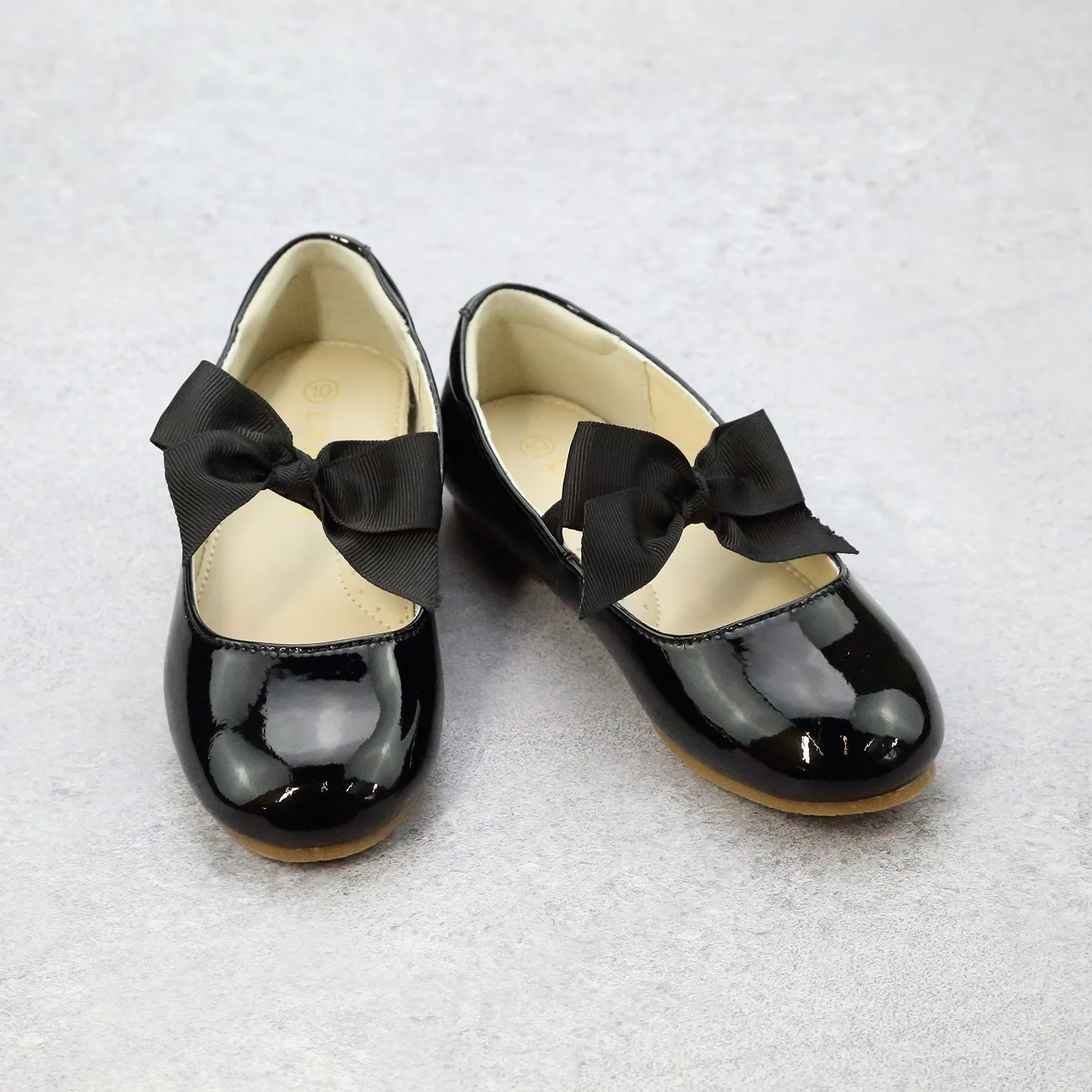 Amelia Girls Special Occasion Bow Flat