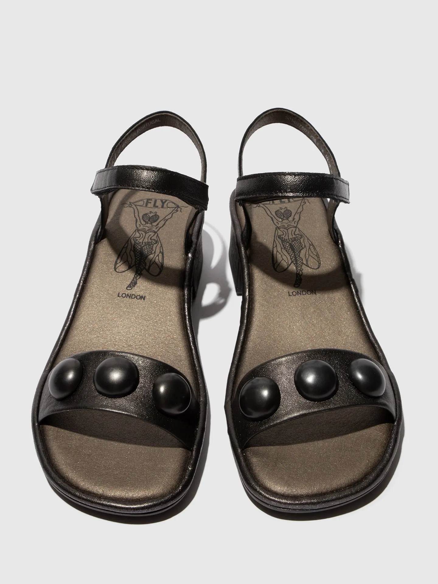 Ankle Strap Sandals EXIE487FLY BLACK