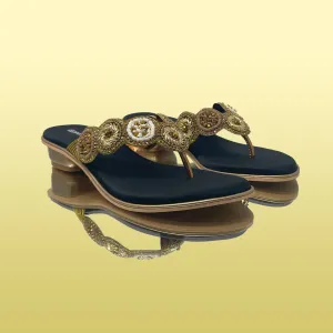 Antique ZariCharm SlideEase Heels