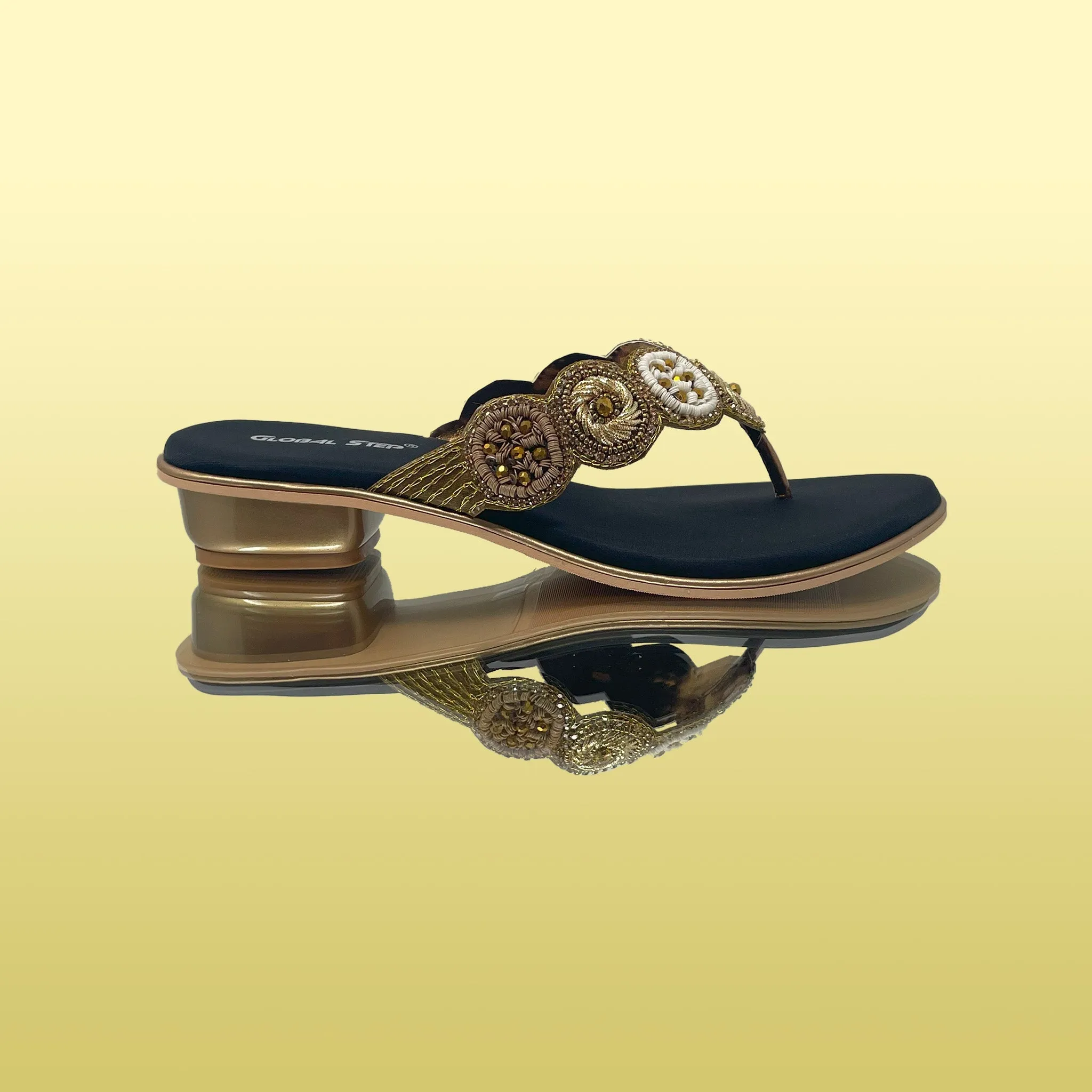 Antique ZariCharm SlideEase Heels