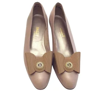 Bally Taupe Pump Shoes