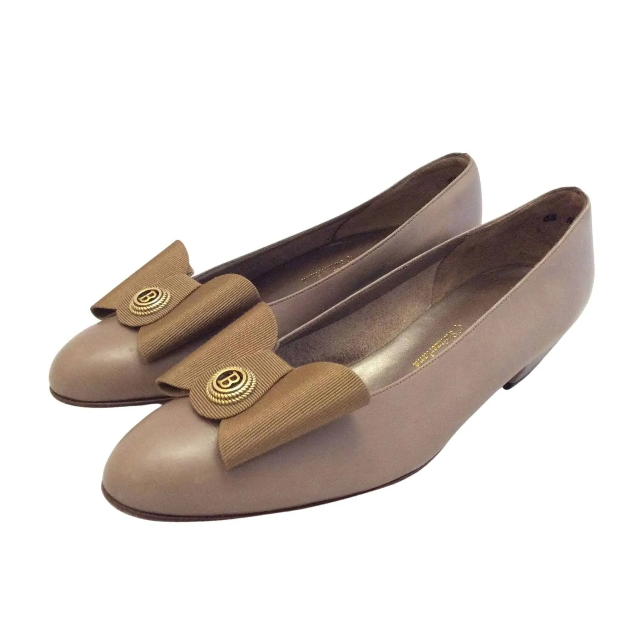 Bally Taupe Pump Shoes