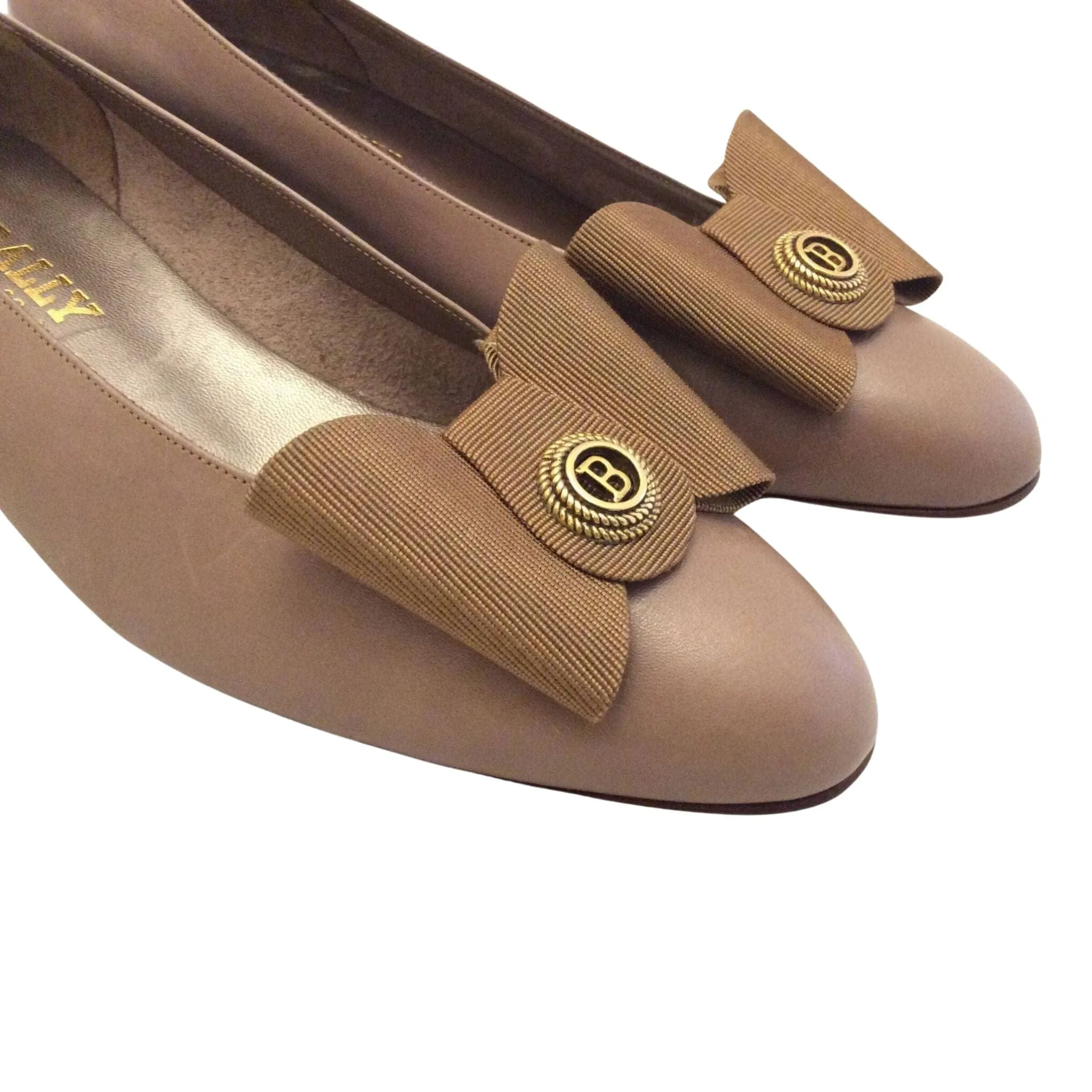 Bally Taupe Pump Shoes