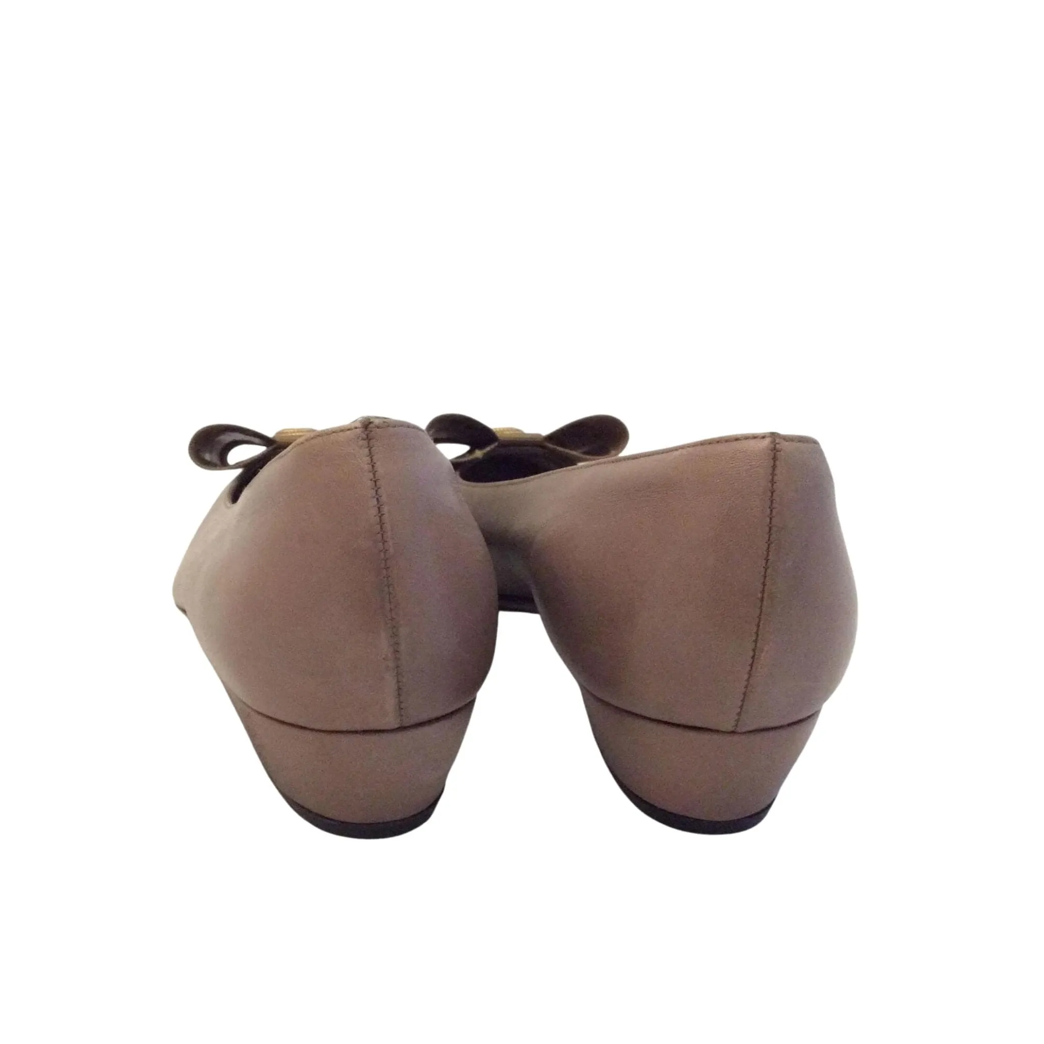 Bally Taupe Pump Shoes