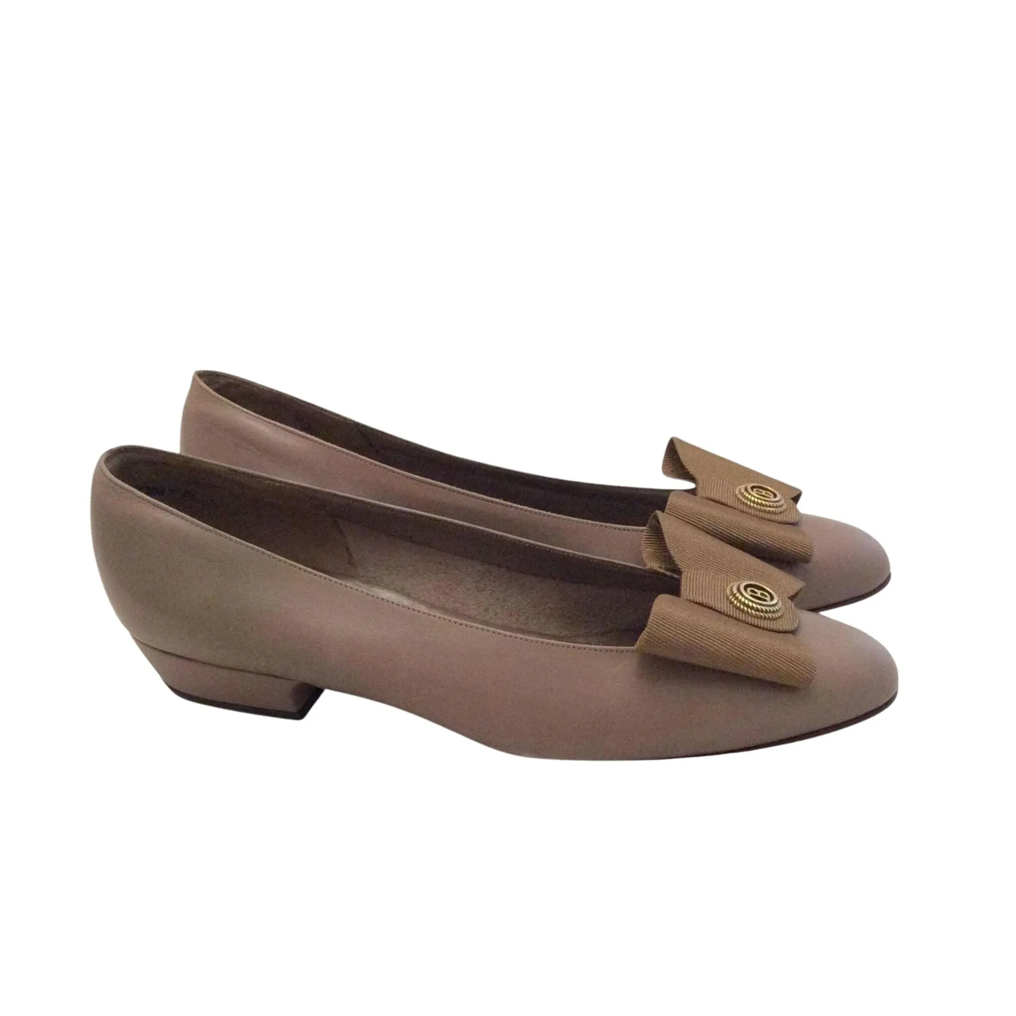 Bally Taupe Pump Shoes
