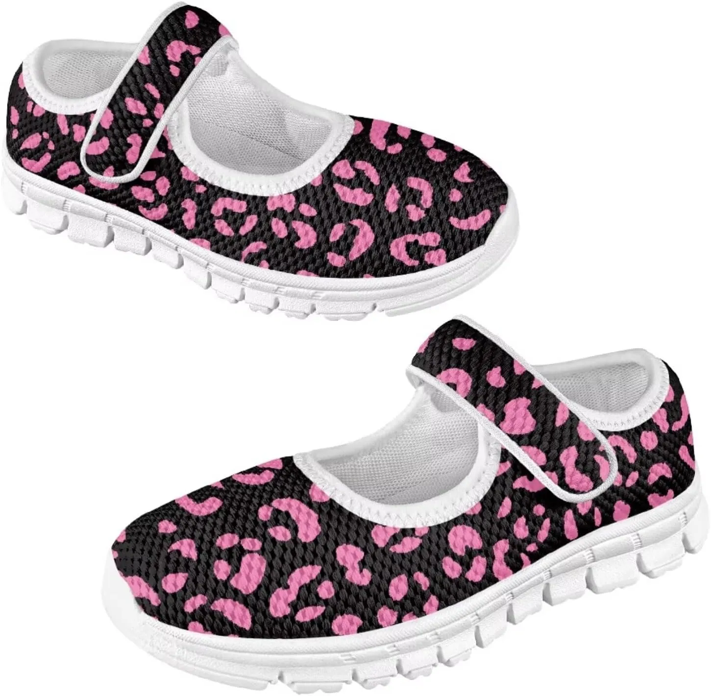 BIGCARJOB Girls Mary Janes Sneakers Little Girls Casual School Uniform Shoes Children Athletic Gym Shoes Mary Janes Shoe