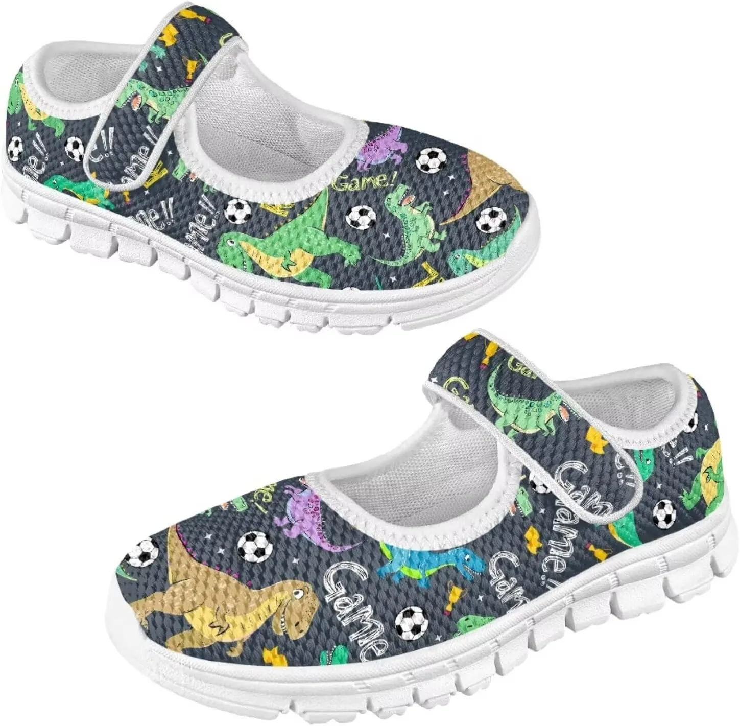 BIGCARJOB Girls Mary Janes Sneakers Little Girls Casual School Uniform Shoes Children Athletic Gym Shoes Mary Janes Shoe