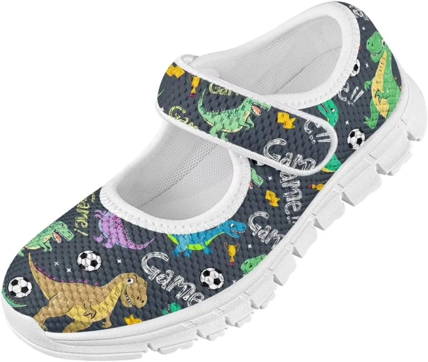 BIGCARJOB Girls Mary Janes Sneakers Little Girls Casual School Uniform Shoes Children Athletic Gym Shoes Mary Janes Shoe