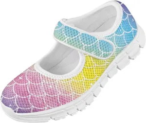 BIGCARJOB Kids Mary Janes Shoes for Toddle Girls Cute Flats Dress Shoes School Uniform Shoes for Little Girls 11-4