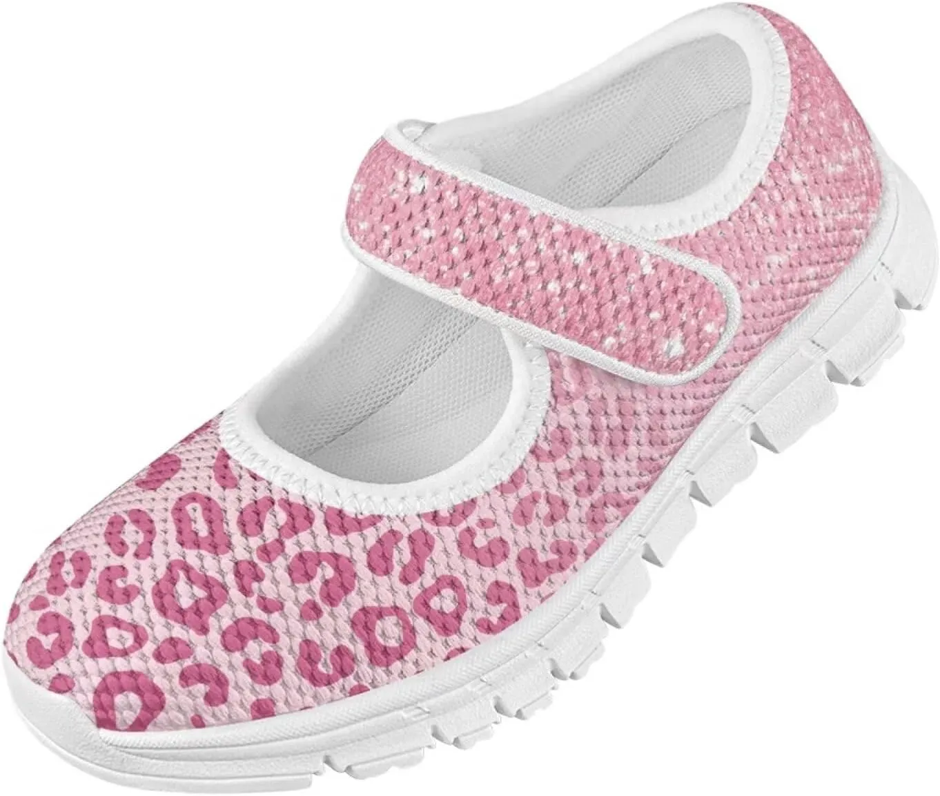 BIGCARJOB Little Girls Mary Janes Shoes Flats Running Shoes Slip-on Athletic Gym Shoes