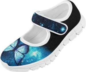 BIGCARJOB Mary Janes Shoes for Little Kids Flats Cute Ballet Dress Shoes School Uniform Shoes Athletic Gym Shoes