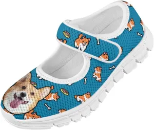 BIGCARJOB Mary Janes Shoes for Little Kids Flats Cute Ballet Dress Shoes School Uniform Shoes Athletic Gym Shoes