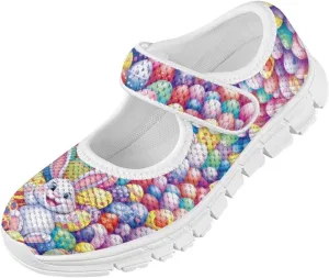 BIGCARJOB Mary Janes Shoes for Little Kids Flats Cute Ballet Dress Shoes School Uniform Shoes Athletic Gym Shoes