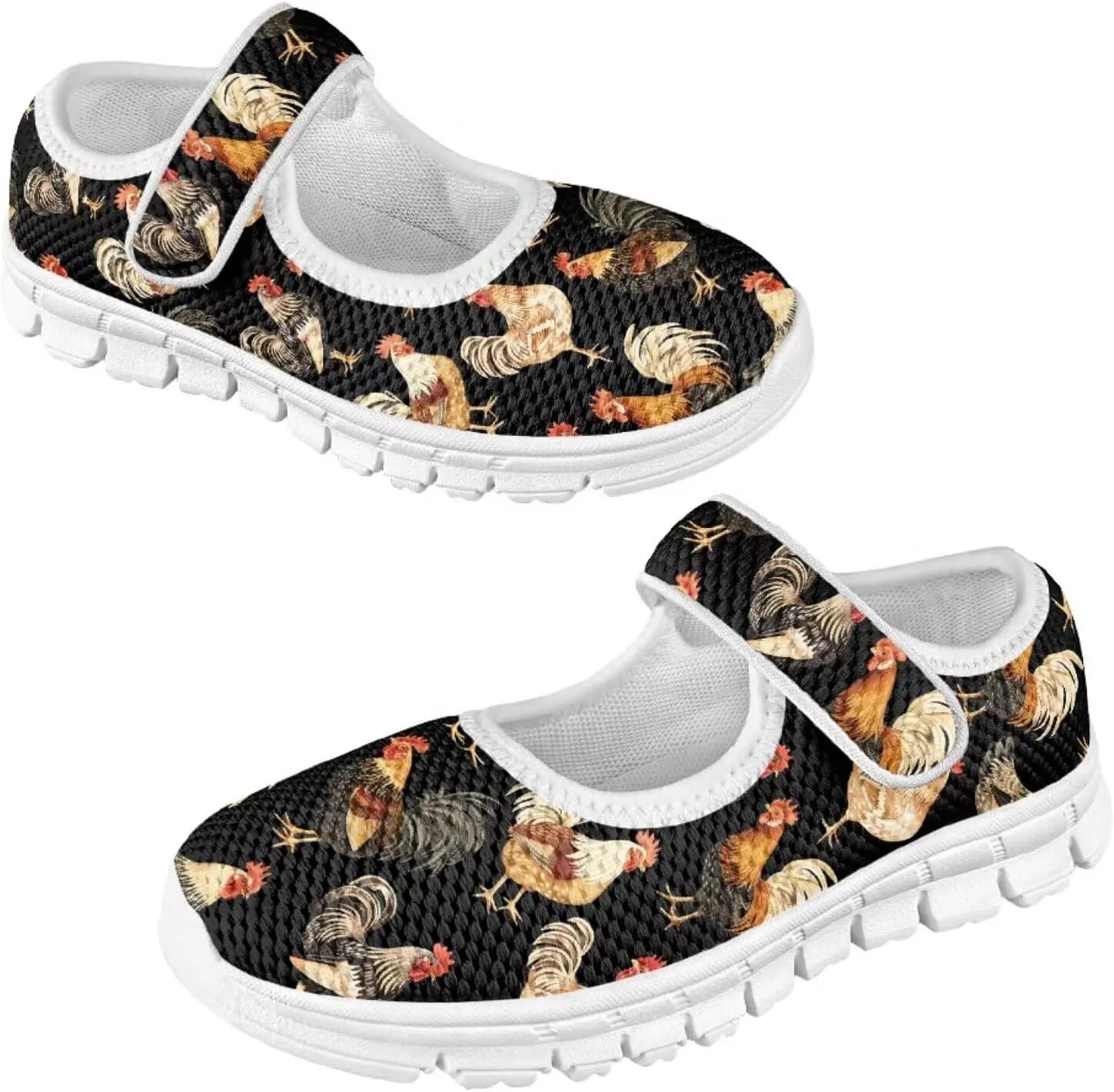 BIGCARJOB Mary Janes Shoes for Little Kids Flats Cute Ballet Dress Shoes School Uniform Shoes Athletic Gym Shoes