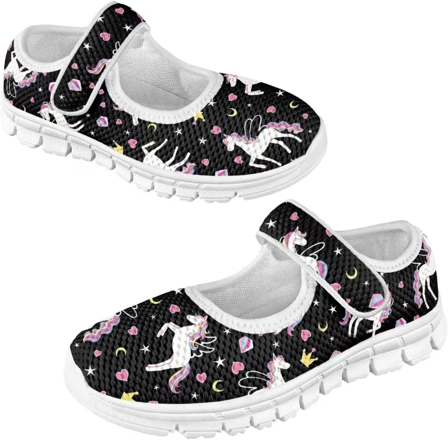 BIGCARJOB Mary Janes Shoes for Toddle Girls Running Shoes Cute Ballet Dress Shoes Kids Flats Walking Shoes