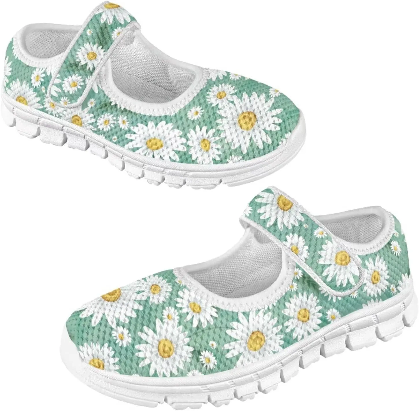 BIGCARJOB Mary Janes Shoes for Toddle Girls Running Shoes Cute Ballet Dress Shoes Kids Flats Walking Shoes