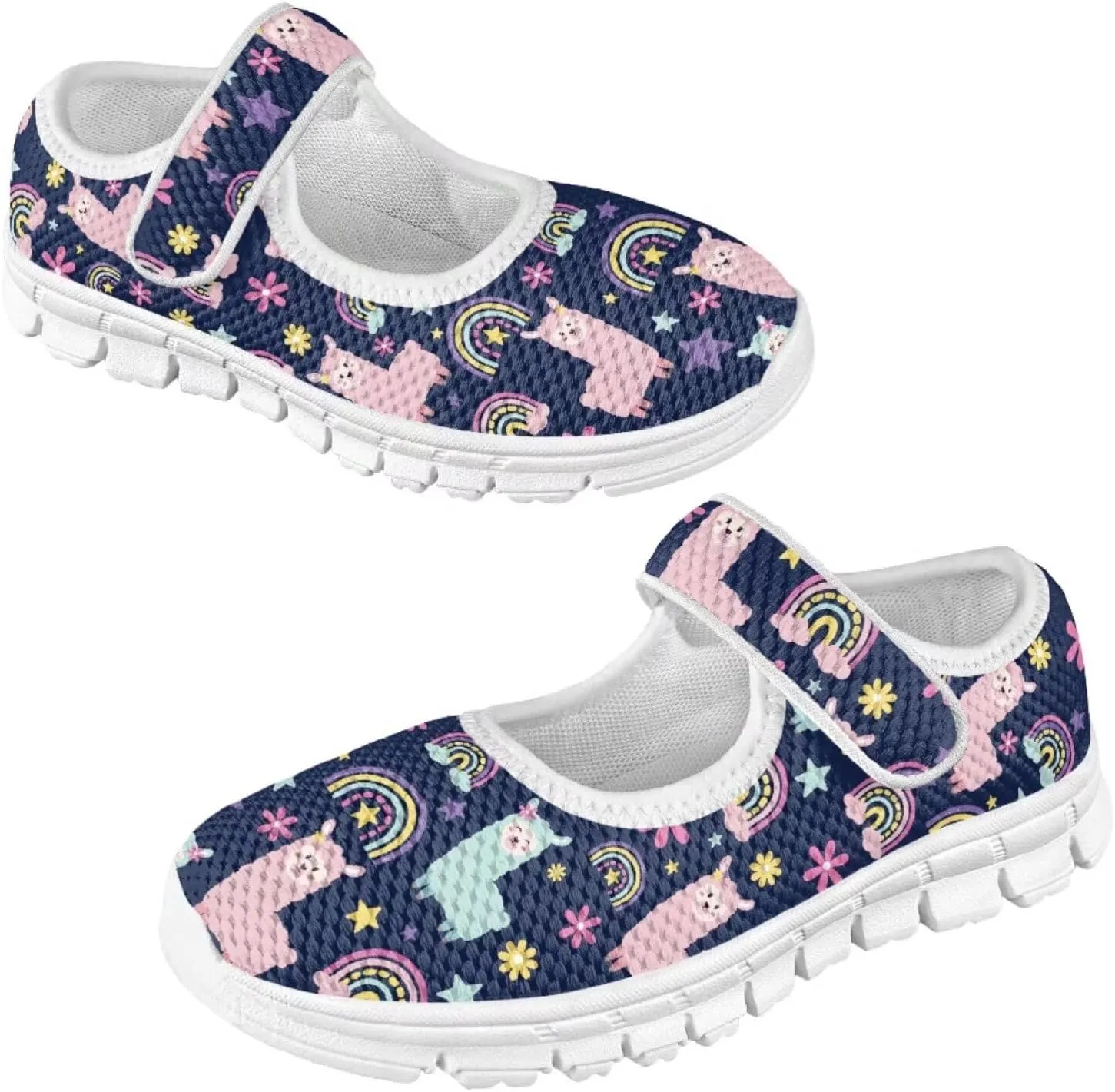 BIGCARJOB Mary Janes Shoes for Toddle Girls Running Shoes Cute Ballet Dress Shoes Kids Flats Walking Shoes