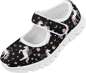 BIGCARJOB Mary Janes Shoes for Toddle Girls Running Shoes Cute Ballet Dress Shoes Kids Flats Walking Shoes