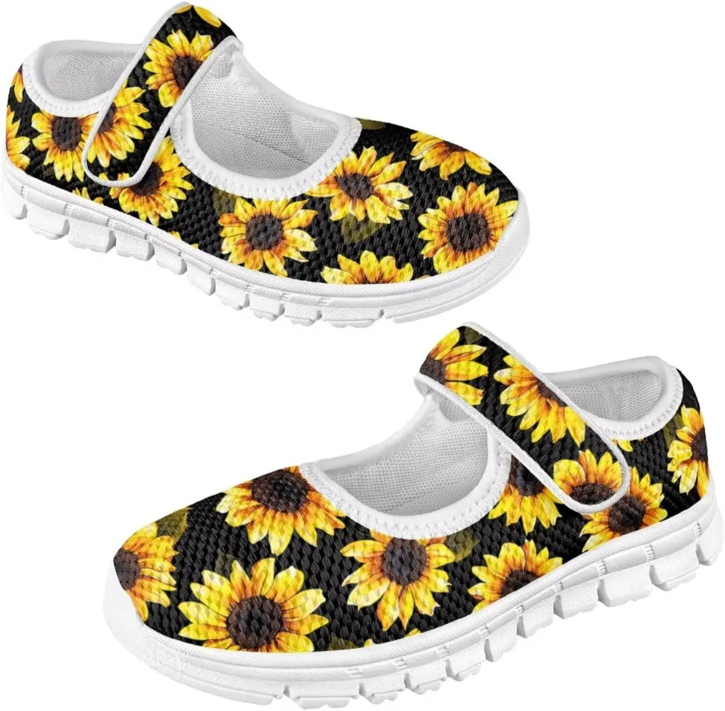 BIGCARJOB Mary Janes Sneakers for Toddle Girls Flats Dress Shoes Cute Mary Janes Shoes