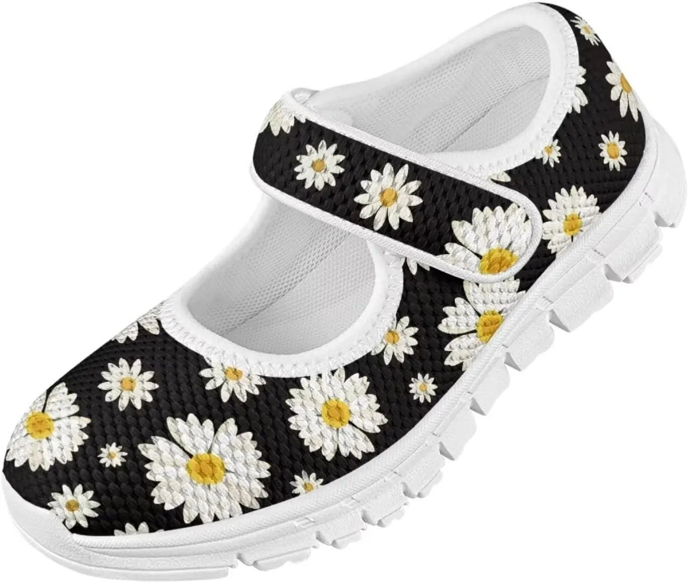 BIGCARJOB Mary Janes Sneakers for Toddle Girls Flats Dress Shoes Cute Mary Janes Shoes