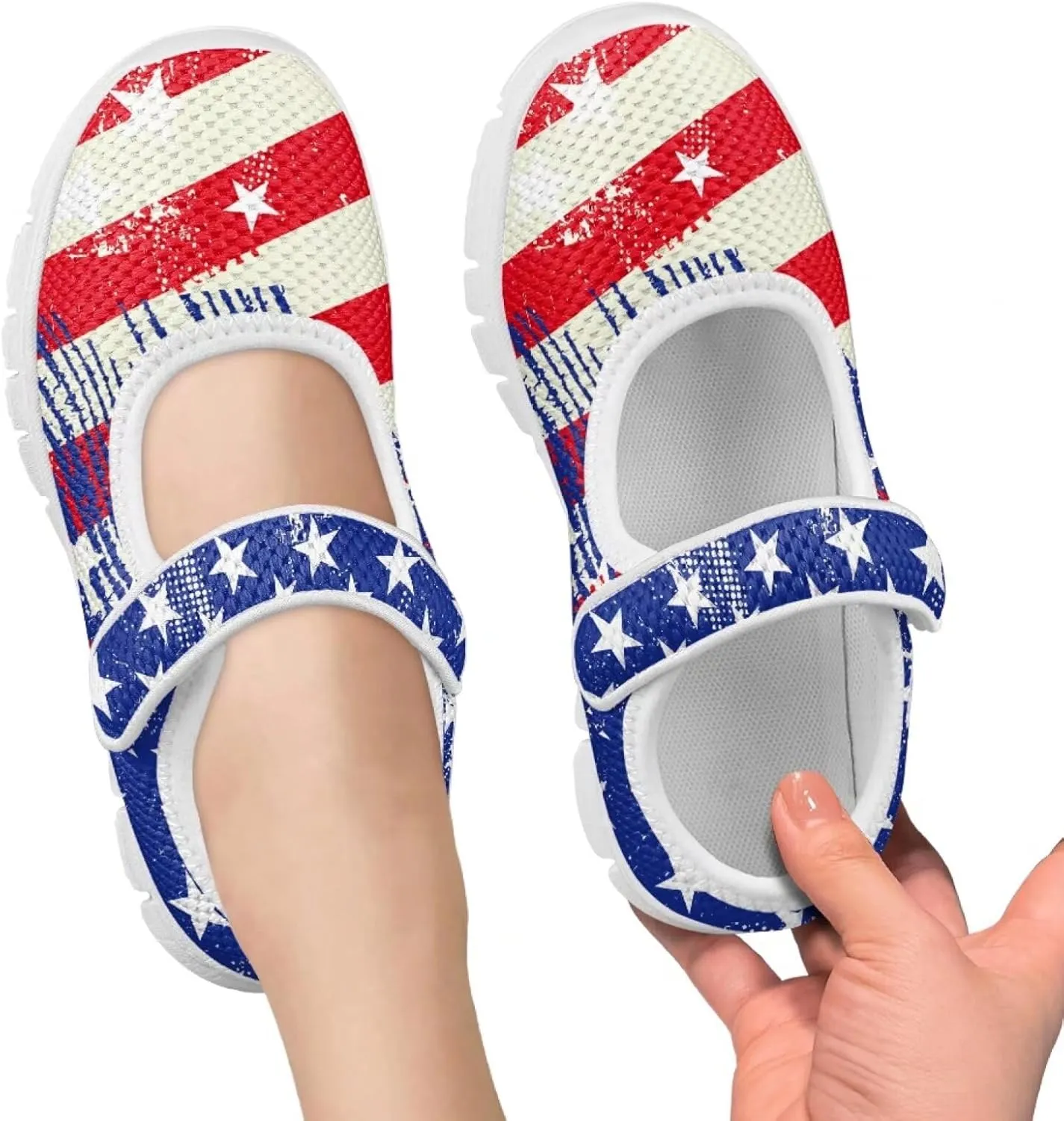 BIGCARJOB Toddle Girls Princess Shoes Mary Janes Sneakers Flats Dress Shoes Lightweight Mary Janes Shoes