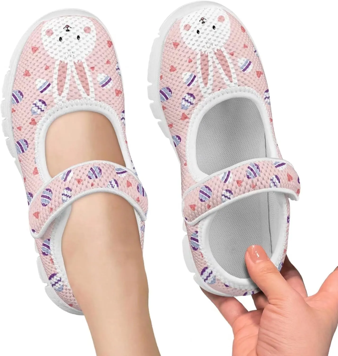 BIGCARJOB Toddle Girls Princess Shoes Mary Janes Sneakers Flats Dress Shoes Lightweight Mary Janes Shoes