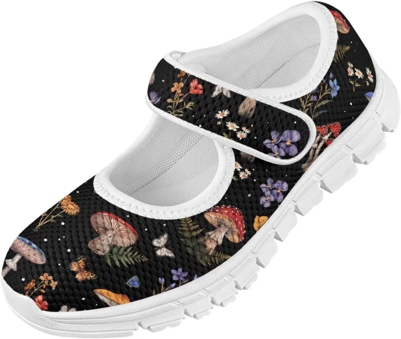BIGCARJOB Toddle Girls Princess Shoes Mary Janes Sneakers Flats Dress Shoes Lightweight Mary Janes Shoes