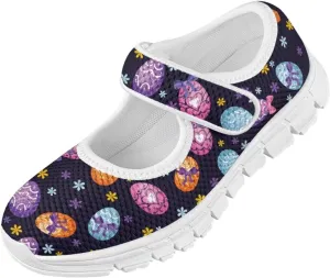 BIGCARJOB Toddle Girls Princess Shoes Mary Janes Sneakers Flats Dress Shoes Lightweight Mary Janes Shoes