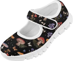BIGCARJOB Toddle Girls Princess Shoes Mary Janes Sneakers Flats Dress Shoes Lightweight Mary Janes Shoes