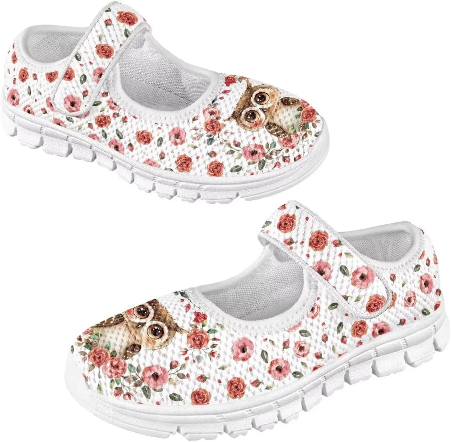 BIGCARJOB Uniform Shoes for Girls School Mary Janes Sneakers Party Dance Shoes Flats Mary Janes Shoes