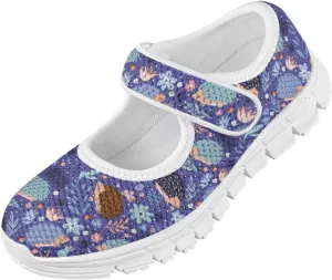 BIGCARJOB Uniform Shoes for Girls School Mary Janes Sneakers Party Dance Shoes Flats Mary Janes Shoes