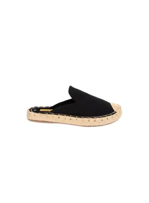 Black Cleo Espadrille Clog for Woman