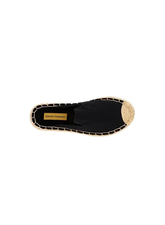 Black Cleo Espadrille Clog for Woman