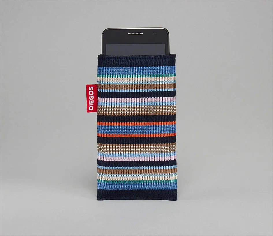 Blue stripes espadrille canvas