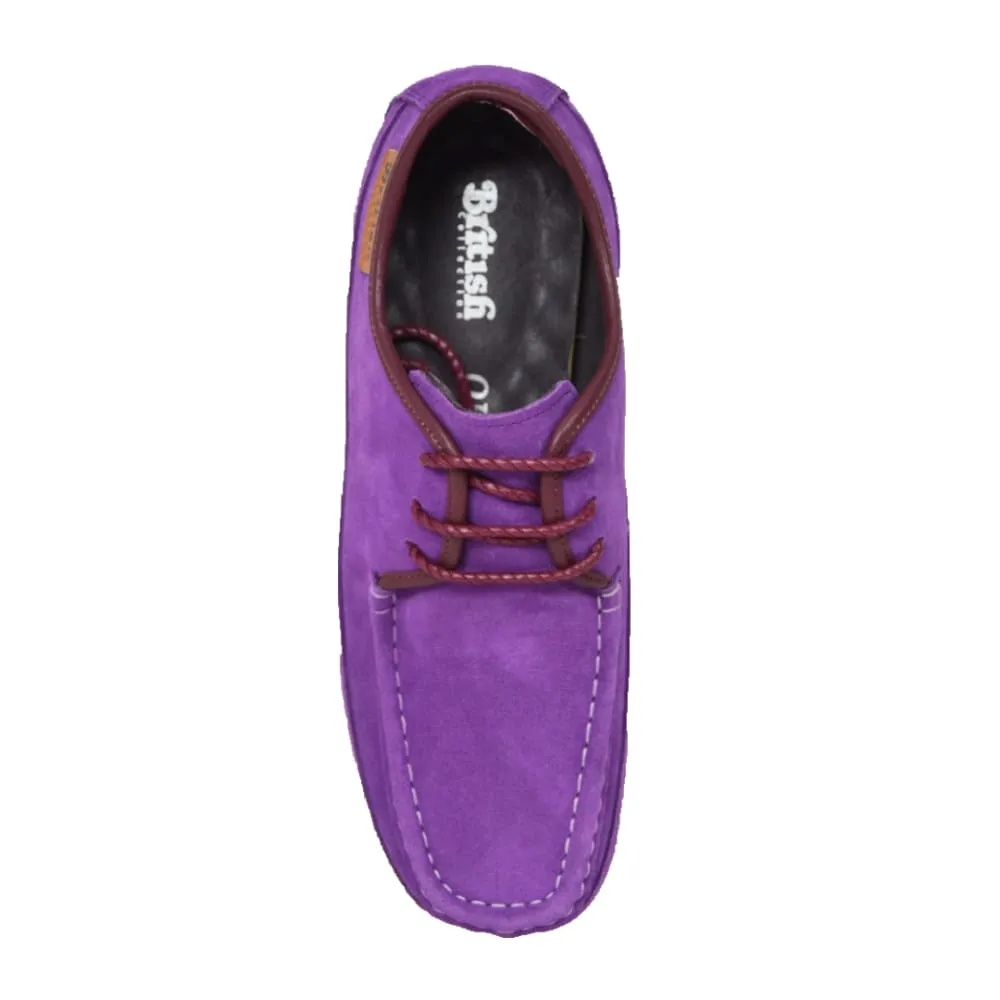 British Walkers Crown Plus Wallabee Low Top Men's Suede Crepe Soles