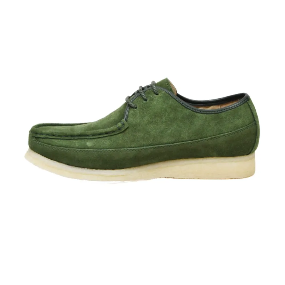 British Walkers Crown Plus Wallabee Low Top Men's Suede Crepe Soles
