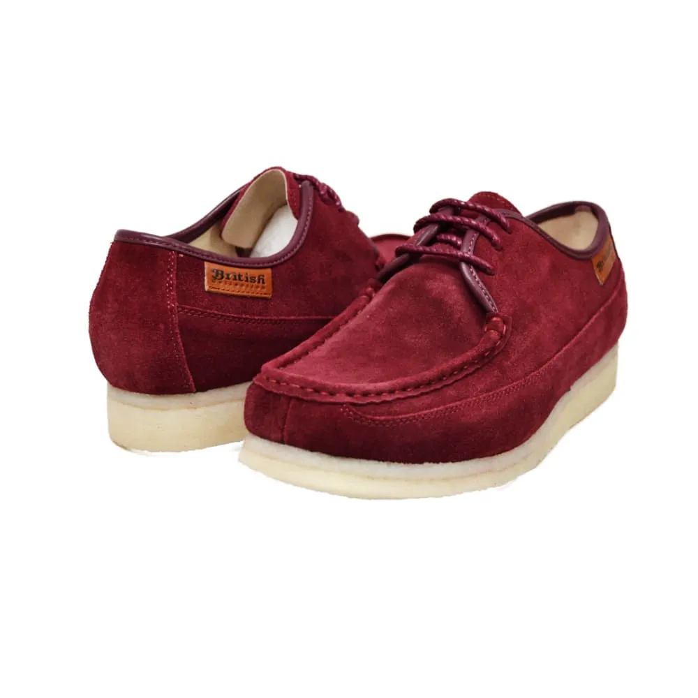 British Walkers Crown Plus Wallabee Low Top Men's Suede Crepe Soles
