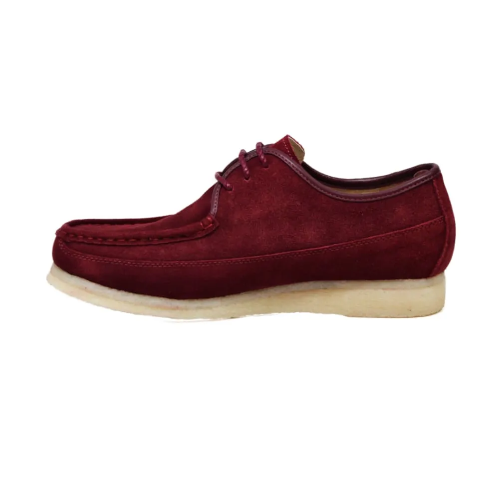 British Walkers Crown Plus Wallabee Low Top Men's Suede Crepe Soles