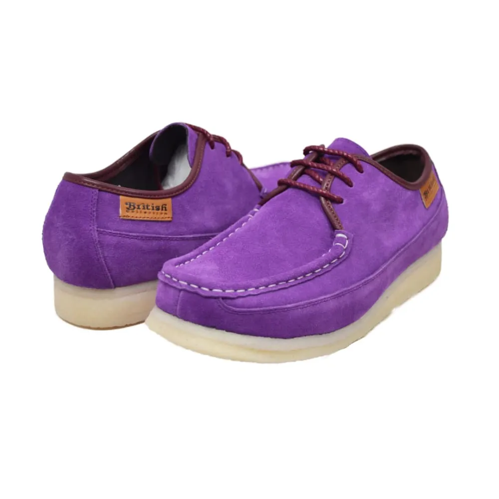 British Walkers Crown Plus Wallabee Low Top Men's Suede Crepe Soles