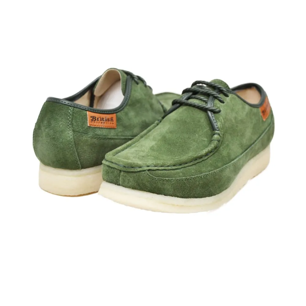 British Walkers Crown Plus Wallabee Low Top Men's Suede Crepe Soles
