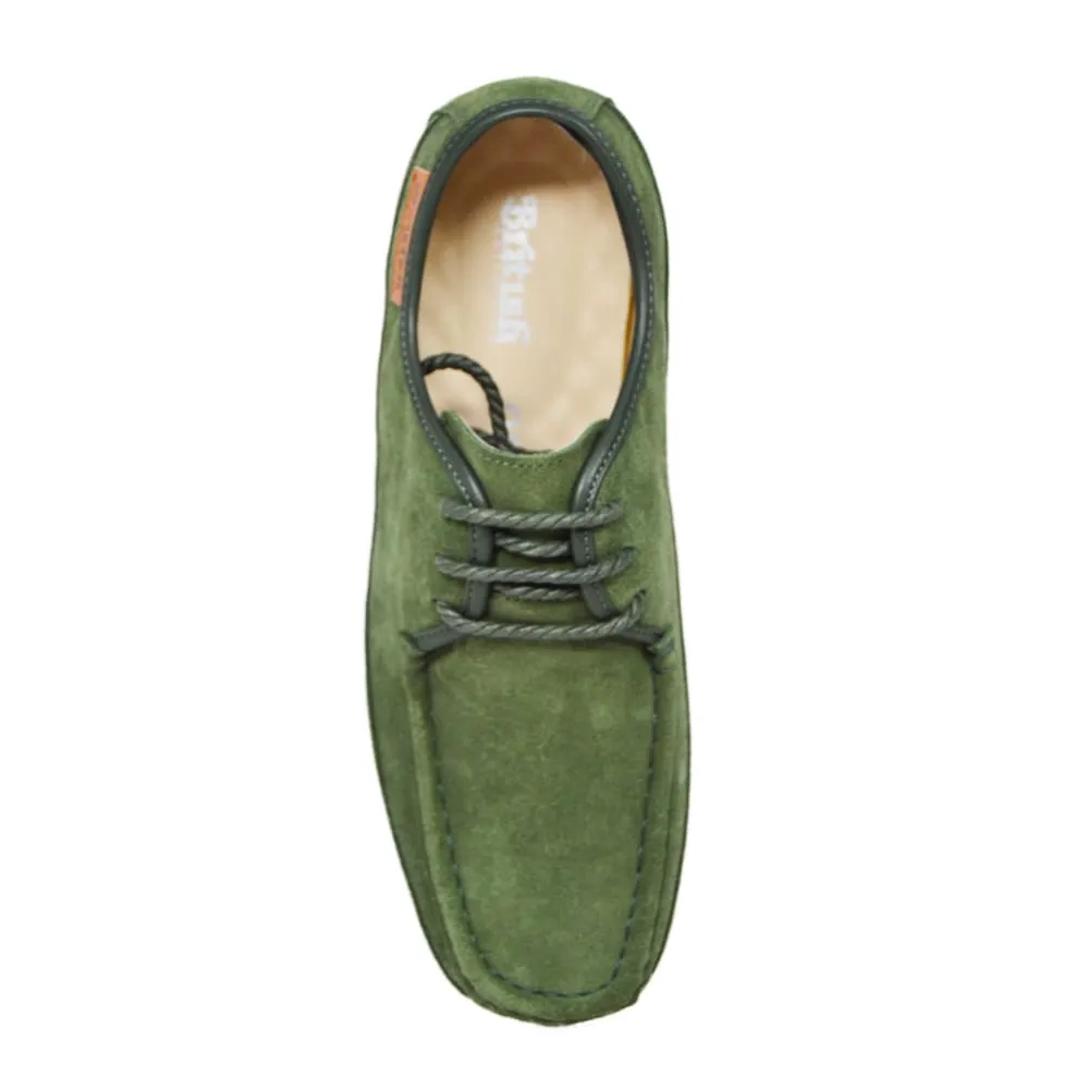 British Walkers Crown Plus Wallabee Low Top Men's Suede Crepe Soles
