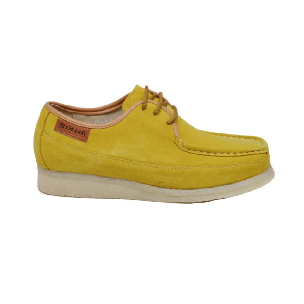 British Walkers Crown Plus Wallabee Low Top Men's Suede Crepe Soles