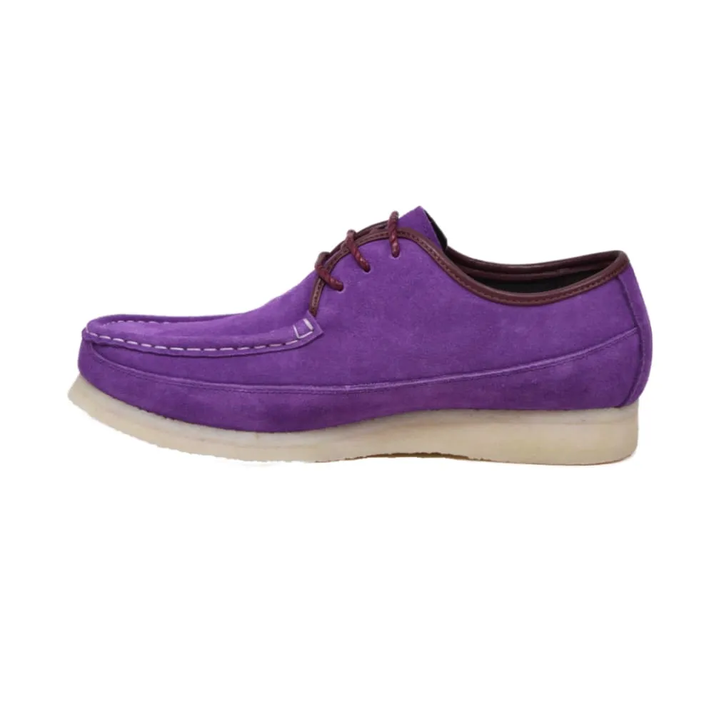 British Walkers Crown Plus Wallabee Low Top Men's Suede Crepe Soles