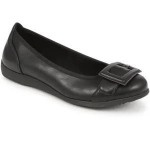 Buckle-Detailed Ballet Pumps  - WBINS40201 / 326 125
