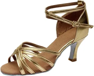 Chunky Heel Sandals for Women Open Toe Ankle Strap Strappy Heels Wedding Party Dress Shoes