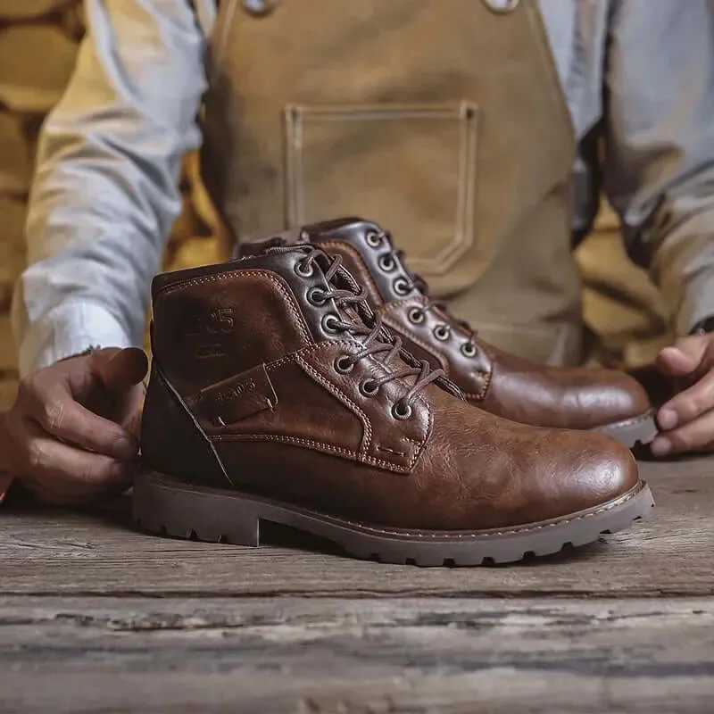 Classic Leather Boots for Men – Timeless Style and Comfort