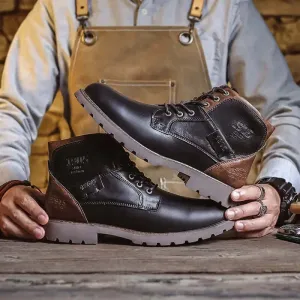 Classic Leather Boots for Men – Timeless Style and Comfort