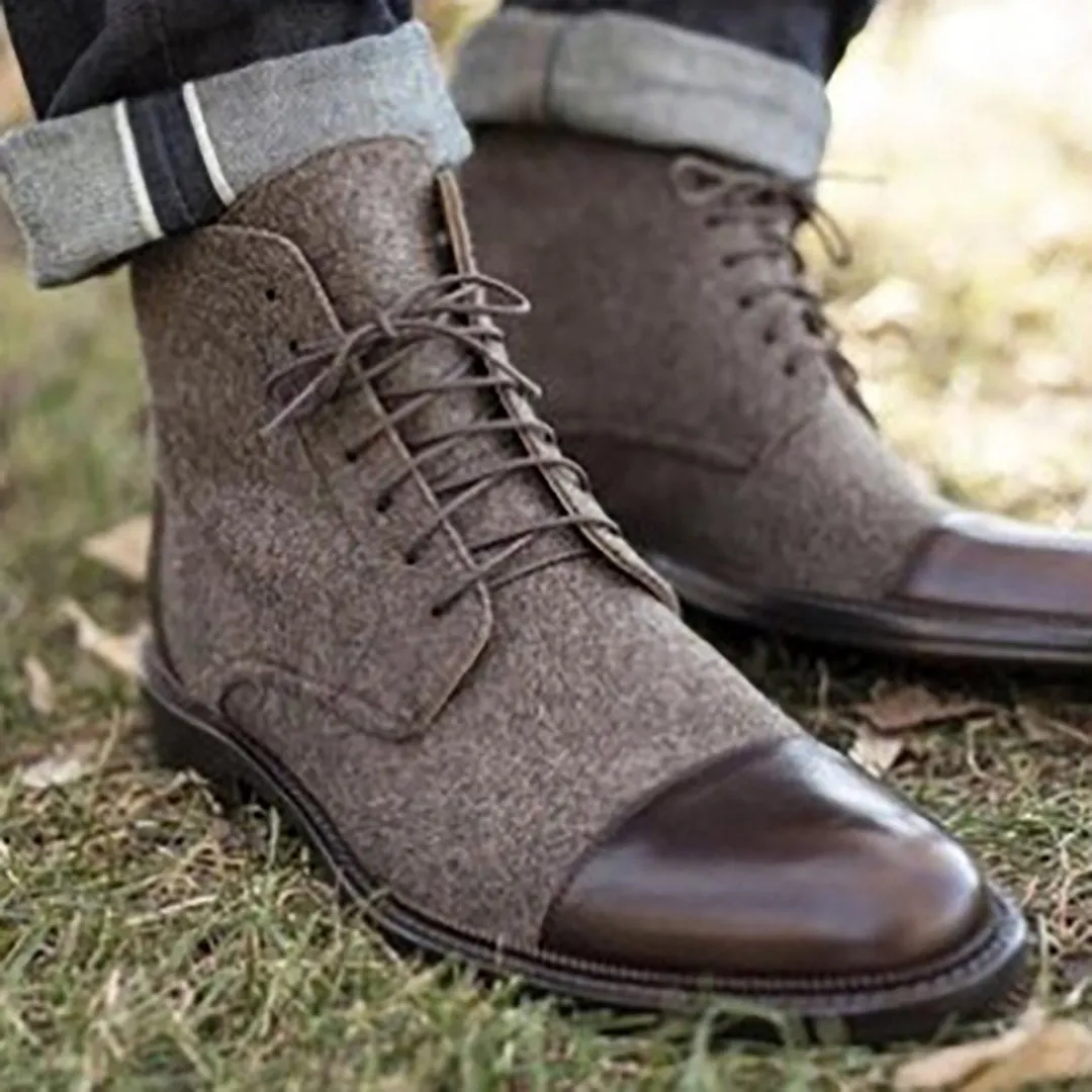 Coloured Men's Boots